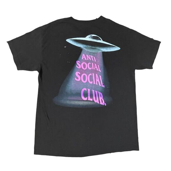Anti Social Social Club Other - Anti Social Club ASSC Thoughts UFO Alien T-Shirt USA Made Black Large Men